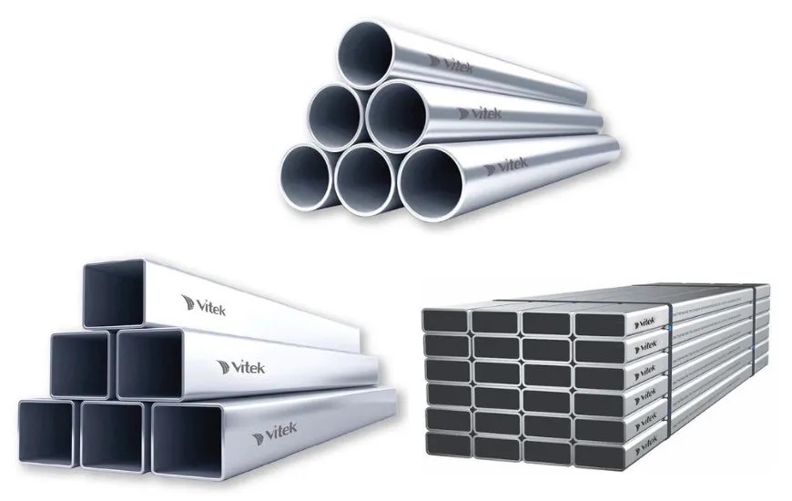 Sản phẩm thép ống - thép hộp Vitek chất lượng cao