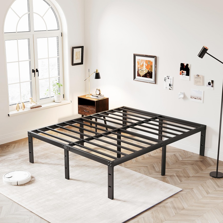 Thép hộp mạ kẽm 13x26 được kết hợp với các loại thép hộp mạ kẽm kích cỡ lớn hơn làm khung giường