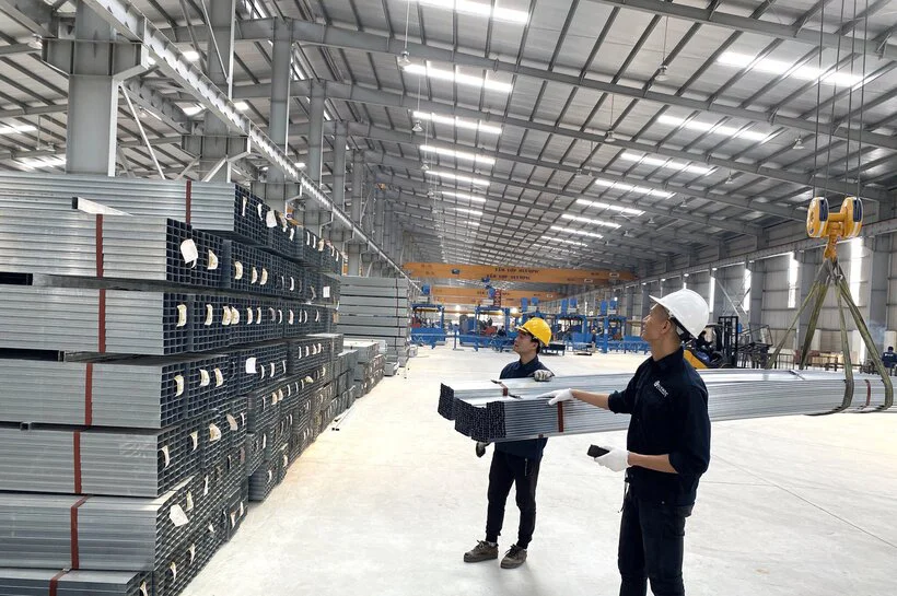 An tâm khi sử dụng thép hộp mạ kẽm Vitek với chất lượng chuẩn Nhật Bản 