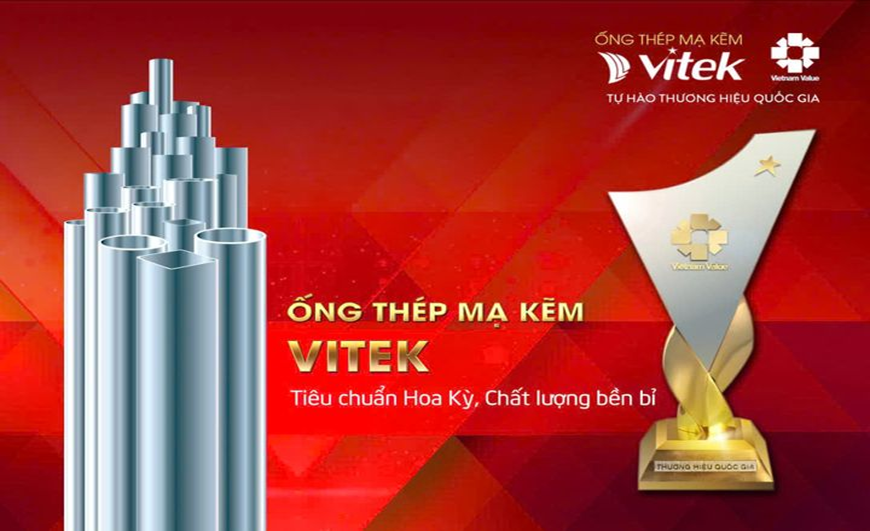 Vitek tự hào là thương hiệu thép quốc gia trong kỷ nguyên mới