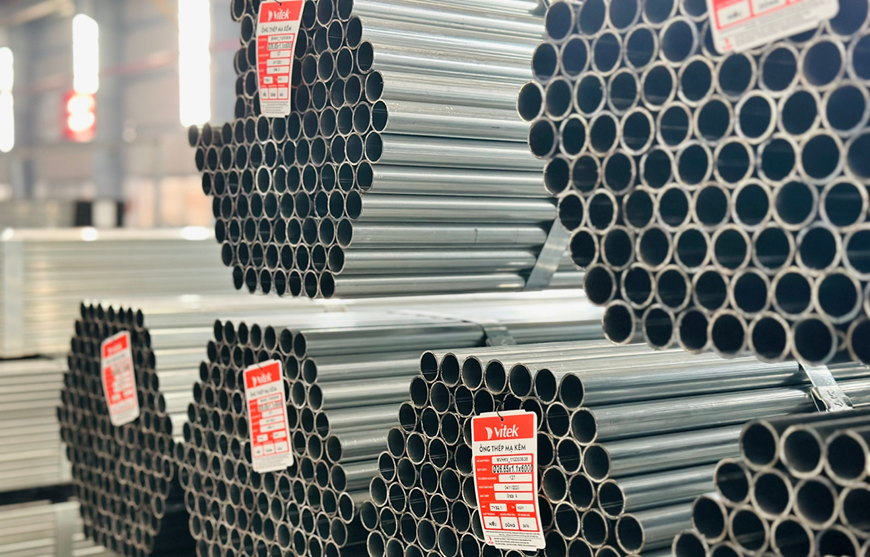 Mỹ Việt Group, đơn vị sản xuất và phân phối ống thép mạ kẽm Vitek phi 21 độc quyền tại Việt Nam