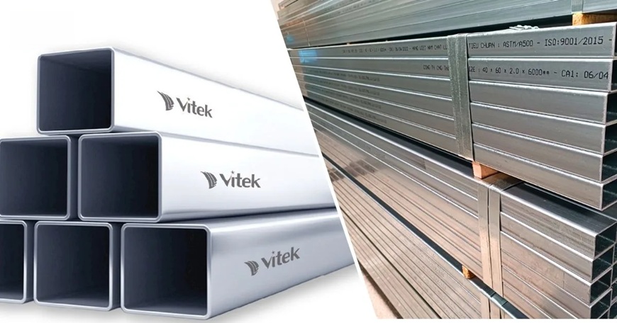 Ống thép có dộ dạy phù hợp với quy mô cổng nhà và cổng chào sẽ giúp bố cục cổng được cân đối và tối ưu chi phí cao