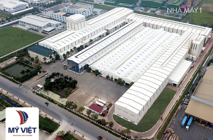 Nhà máy sản xuất tôn thép Mỹ Việt