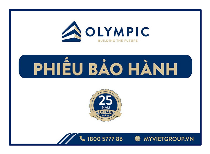  Mua tôn Olympic chính hãng để được đảm bảo quyền lợi bảo hành và chất lượng sản phẩm lên tới 25 năm