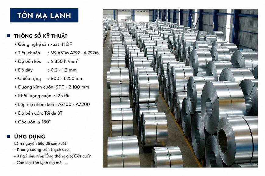 Việc hiểu rõ các tiêu chuẩn kỹ thuật của tôn cuộn sẽ giúp bạn lựa chọn đúng sản phẩm phù hợp với nhu cầu