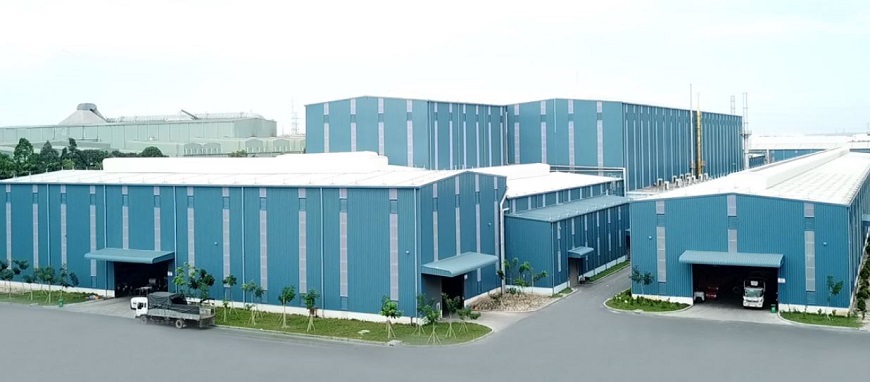 Màu xanh dương làm công trình nhà xưởng nâng tầm giá trị
