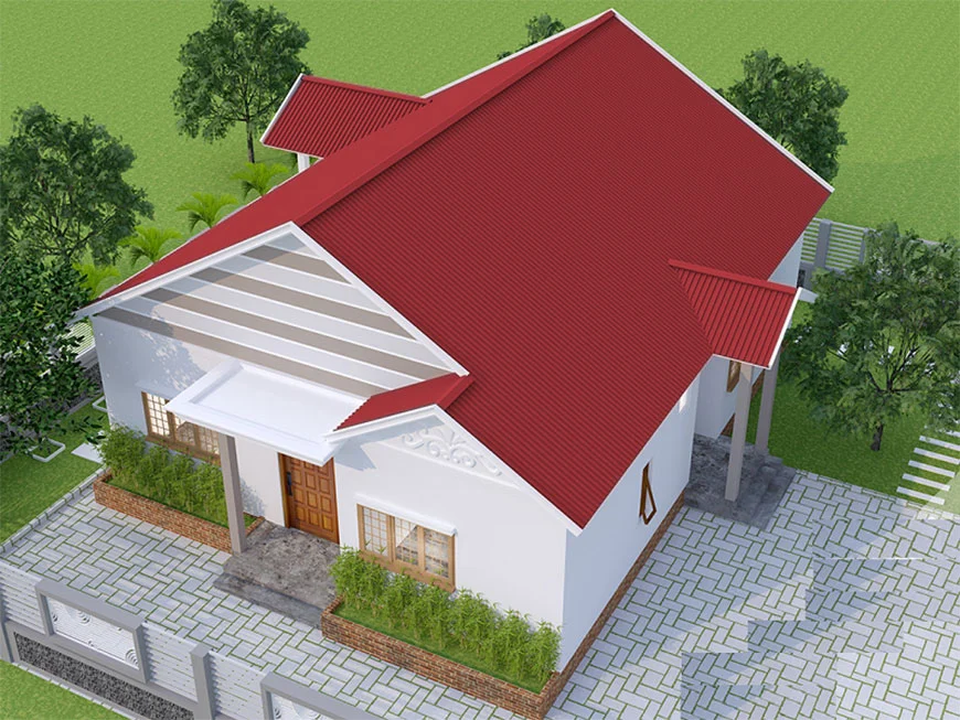 Chọn mái tôn sang rộn ràng đón Tết