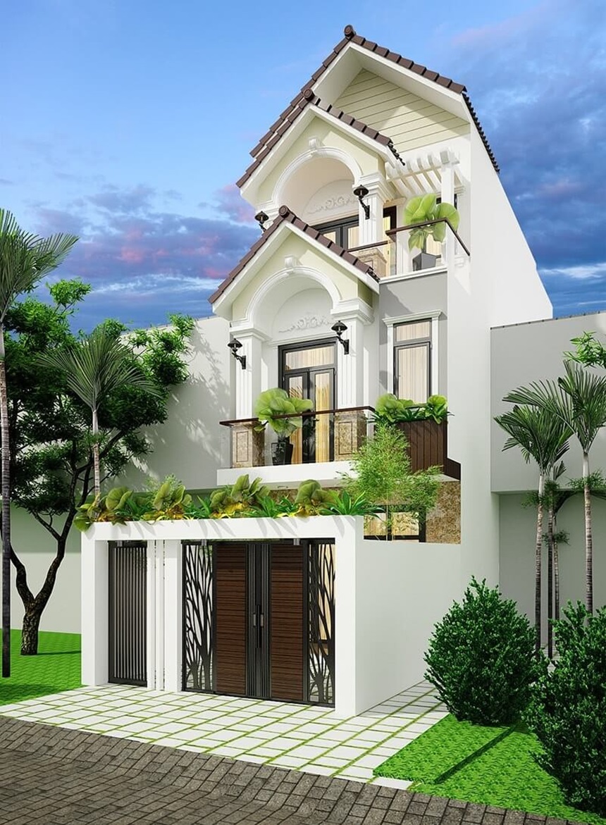 Nhà ống cao tầng đem đến một vẻ đẹp riêng, ấn tượng