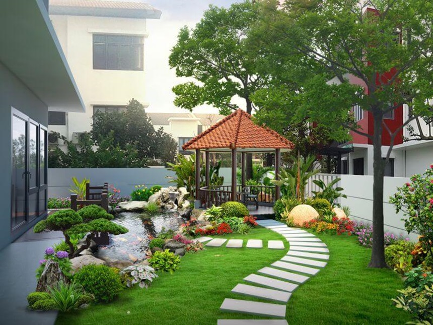 Hé lộ những lợi ích bất ngờ khi trang trí ngoại thất nhà vườn