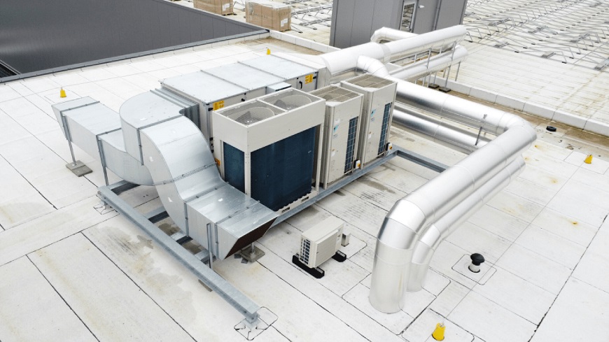 Hệ thống HVAC thường được làm từ thép cuộn mạ kẽm