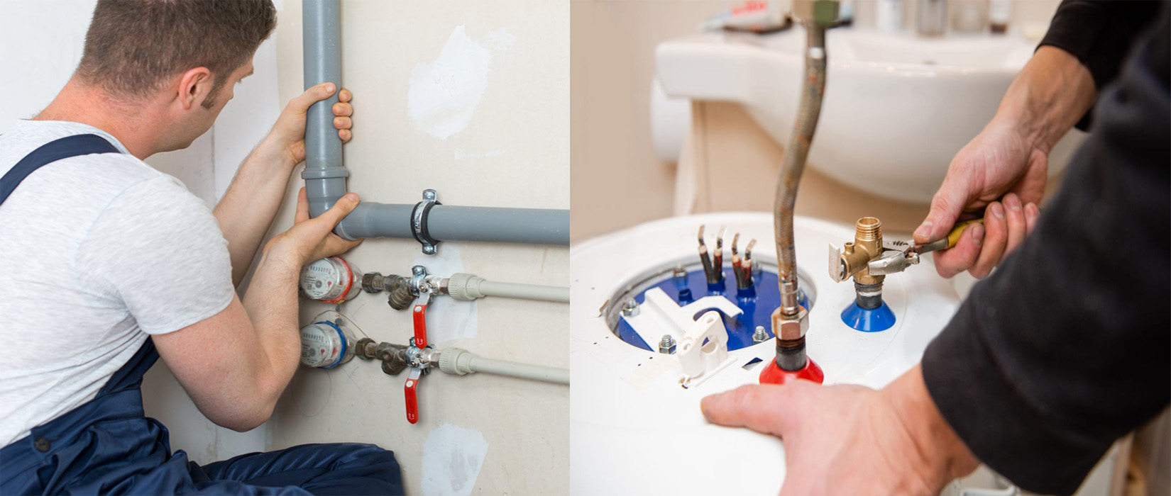 Kiểm tra van an toàn và các đường ống nước khi bình nóng lạnh không vào nước