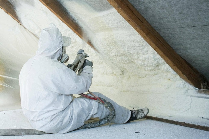Phun PU Foam mang lại nhiều hiệu quả cách nhiệt và chống nóng tuyệt vời