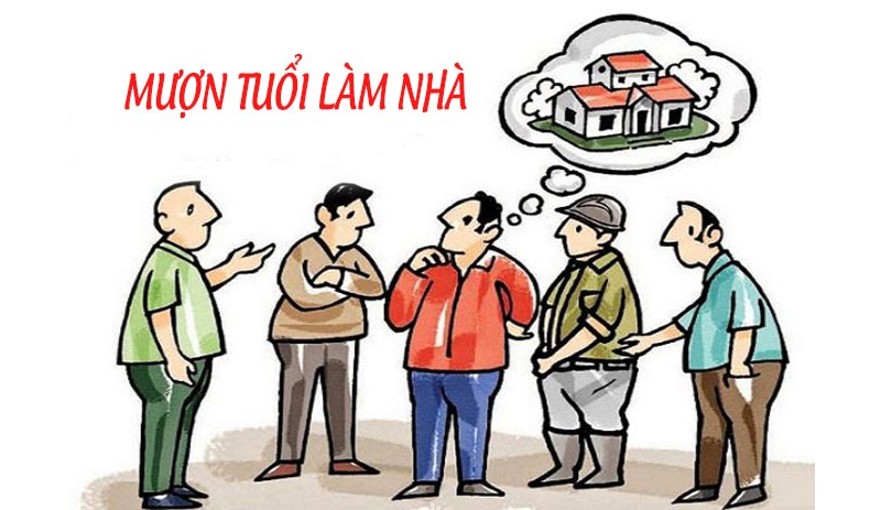 Mượn tuổi làm nhà