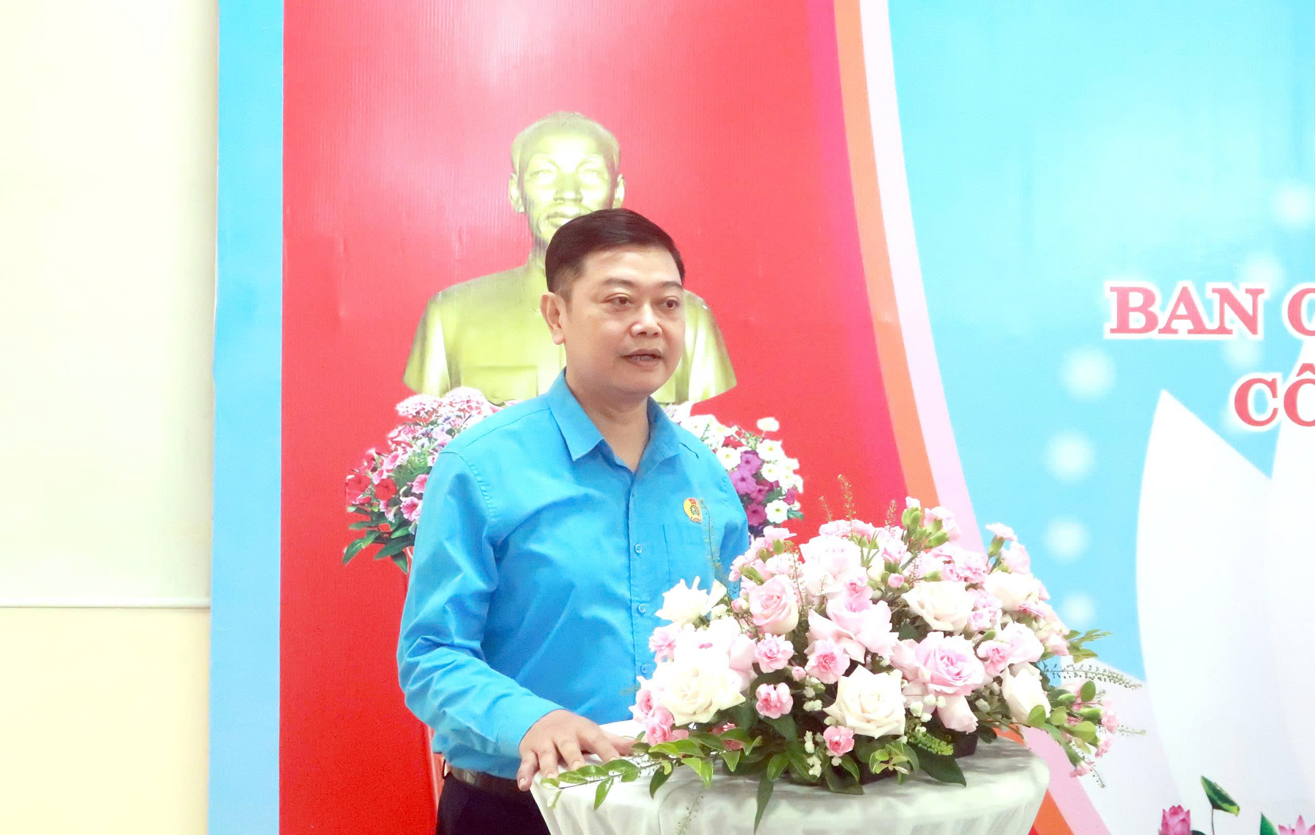 Đại diện Liên đoàn Lao động tỉnh Hưng Yên, ông Phạm Quang Hưng đánh giá cao tinh thần dân chủ, trách nhiệm của tập thể cán bộ, đoàn viên công đoàn Mỹ Việt