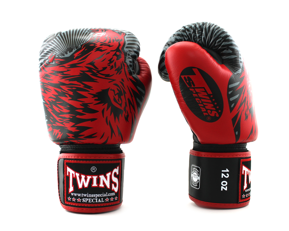 GĂNG TAY FBGVL3-50 TWINS GREEN WOLF BOXING GLOVES