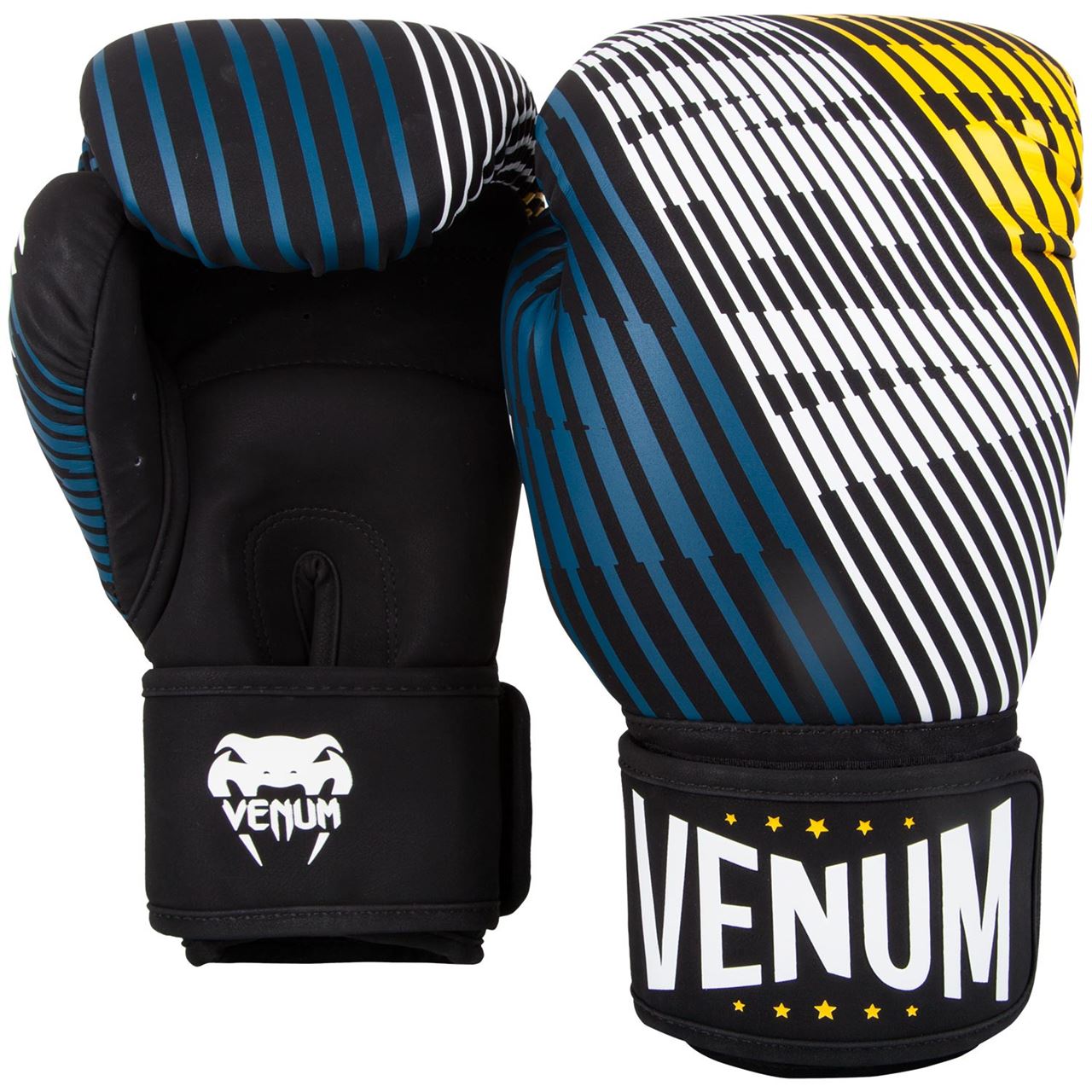 GĂNG BOXING VENUM PLASMA BOXING GLOVES - BLACK/YELLOW
