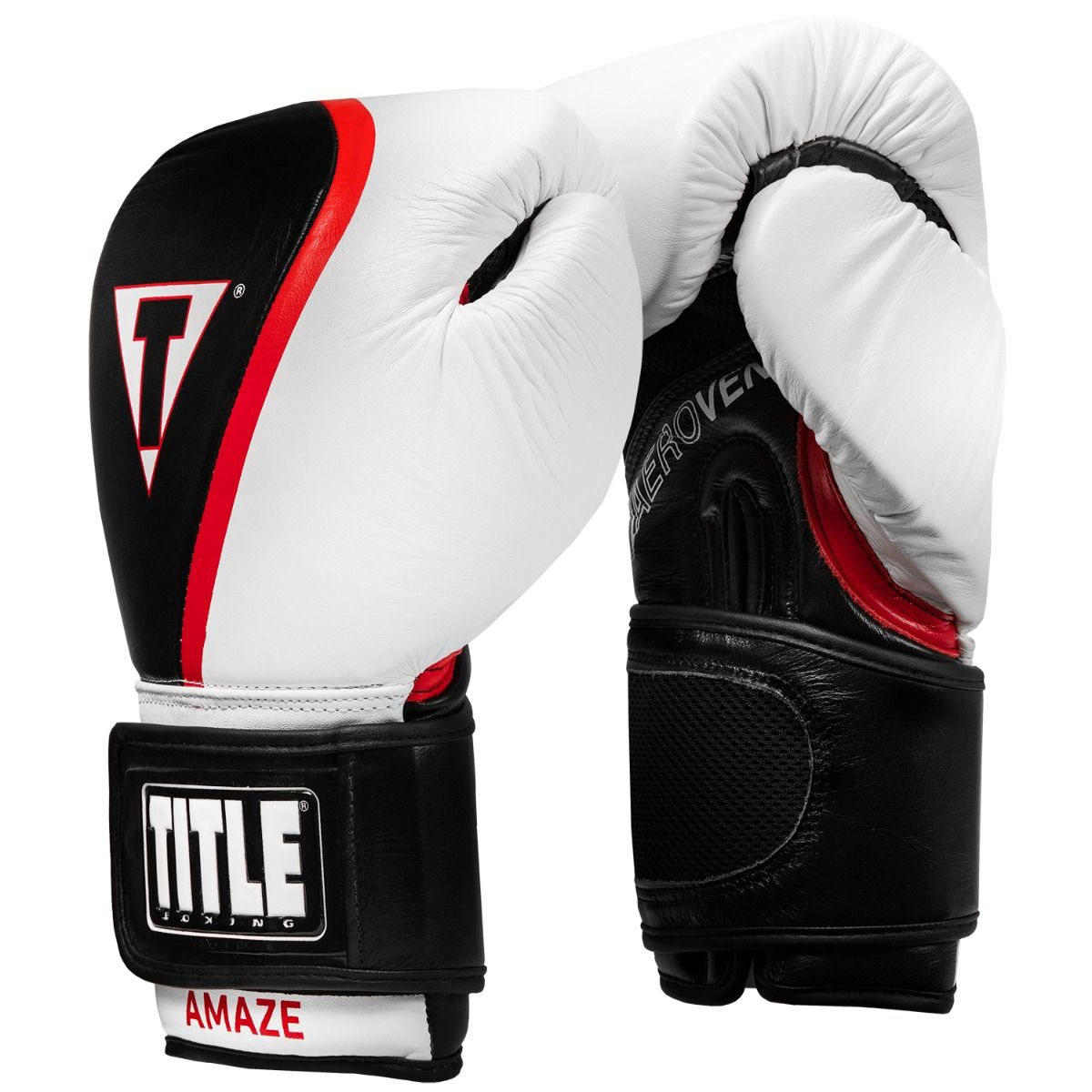 GĂNG TAY BOXING TITLE AEROVENT AMAZE LEATHER SUPER BAG GLOVES