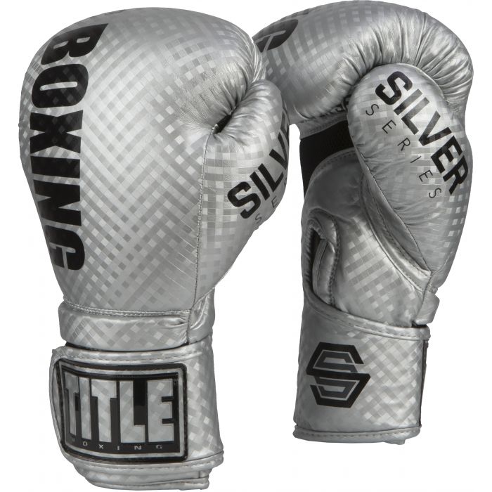 GĂNG BOXING TITLE SILVER SERIES STIMULATE BOXING GLOVES