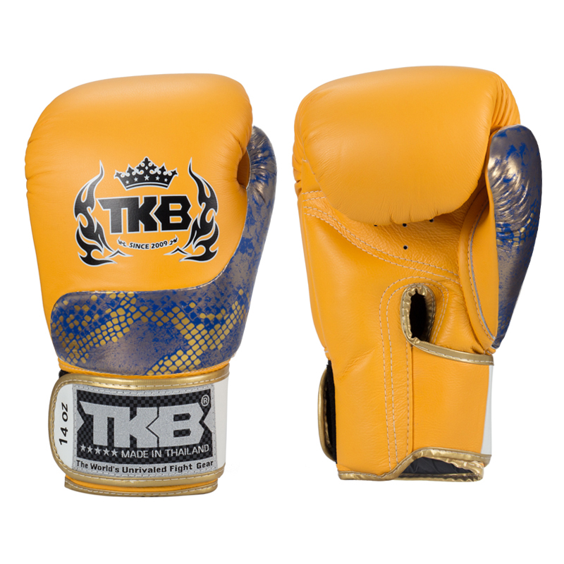 TOPKING CUT ON SNAKE SKIN BOXING GLOVES