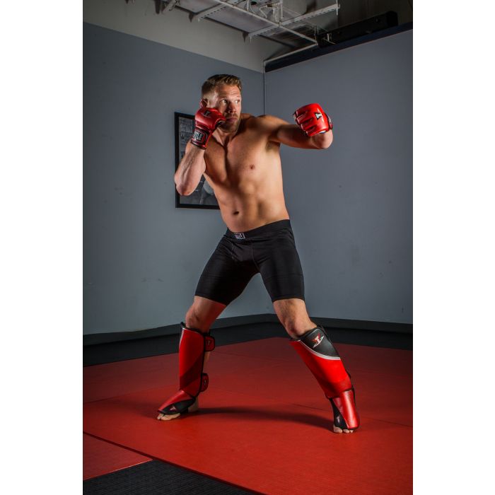 GĂNG TITLE MMA MENACE METALLIC TRAINING GLOVES- XANH