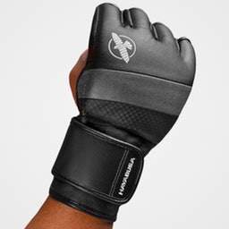 GĂNG MMA HAYABUSA T3 MMA 4OZ GLOVES (BLACK/GREY) -