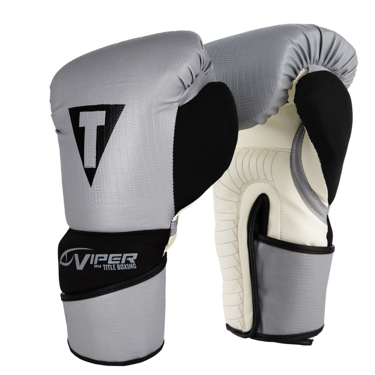 GĂNG TAY BOXING TITLE VIPER - TRẮNG