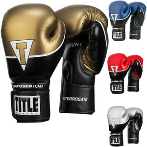 GĂNG BOXING TITLE INFUSED FOAM INTERROGATE TRAINING GLOVES