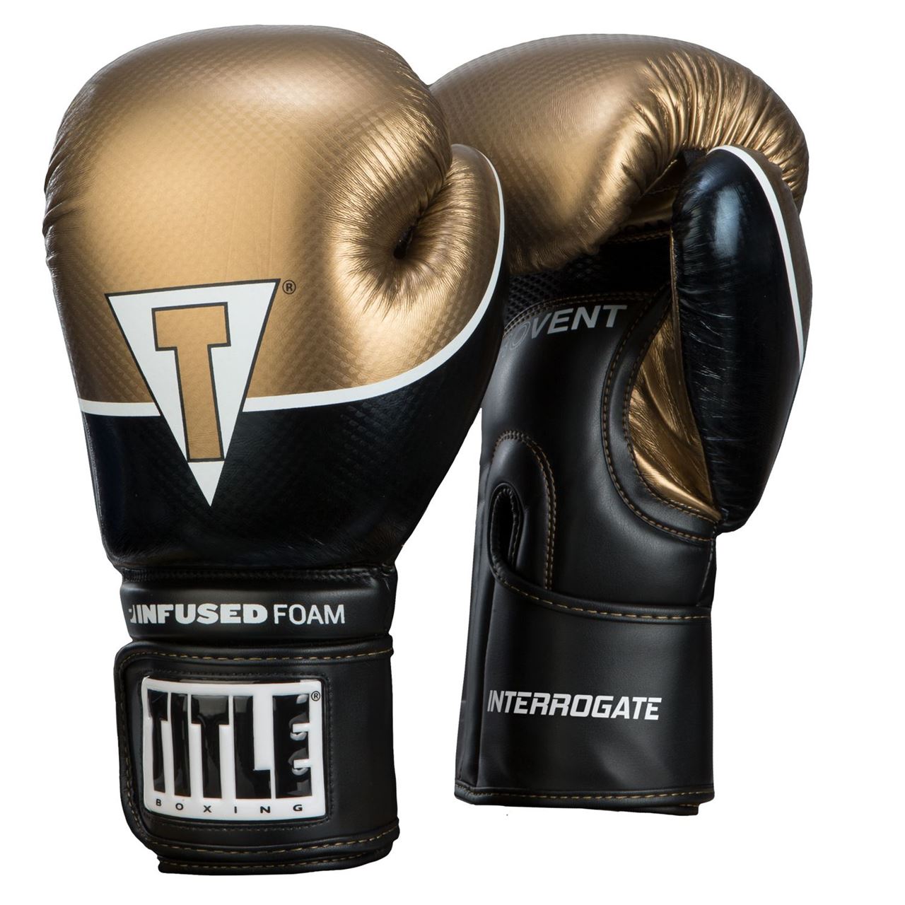 GĂNG BOXING TITLE INFUSED FOAM INTERROGATE TRAINING GLOVES