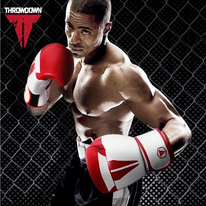 GĂNG TAY THROWDOWN MUAY THAI BOXING GLVOES