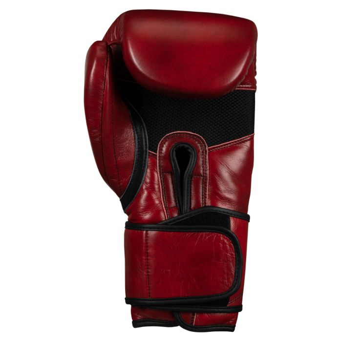 GĂNG BOXING TITLE BLOOD RED LEATHER TRAINING GLOVES