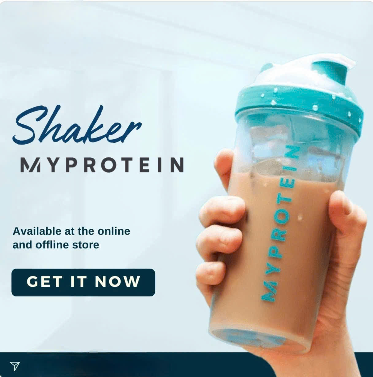 BÌNH LẮC THỂ THAO – SHAKER MYPROTEIN 600ML
