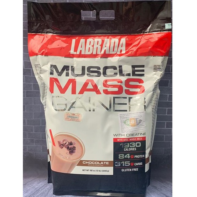 MUSCLE MASS GAINER 12LBS