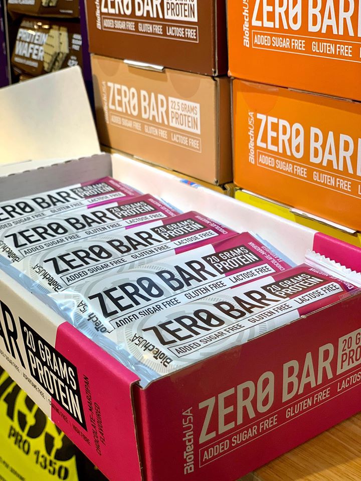 ZERO BAR 20G PROTEIN ( 20 BARS)