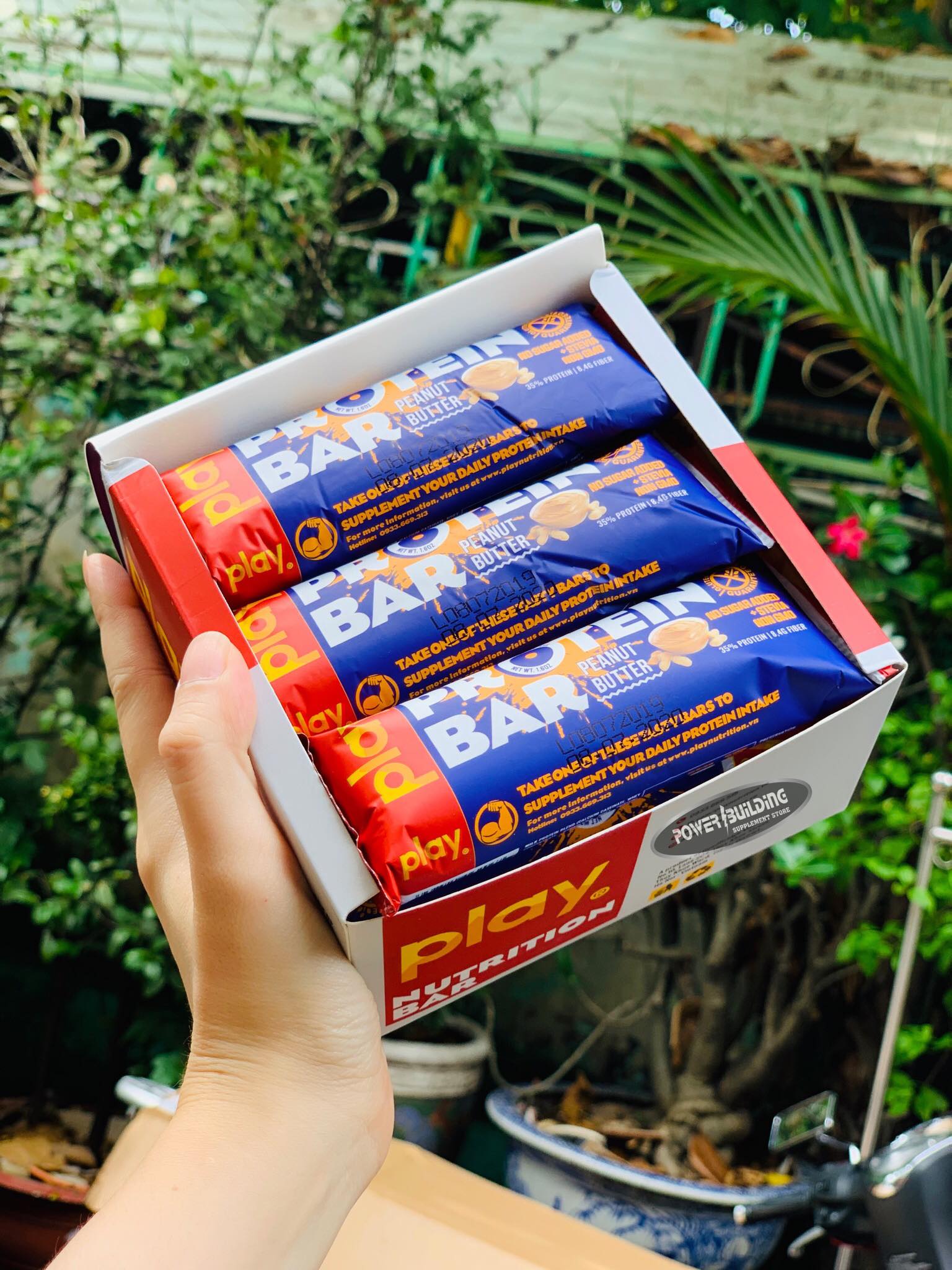 BAR PROTEIN PLAY 60G (12 BAR)