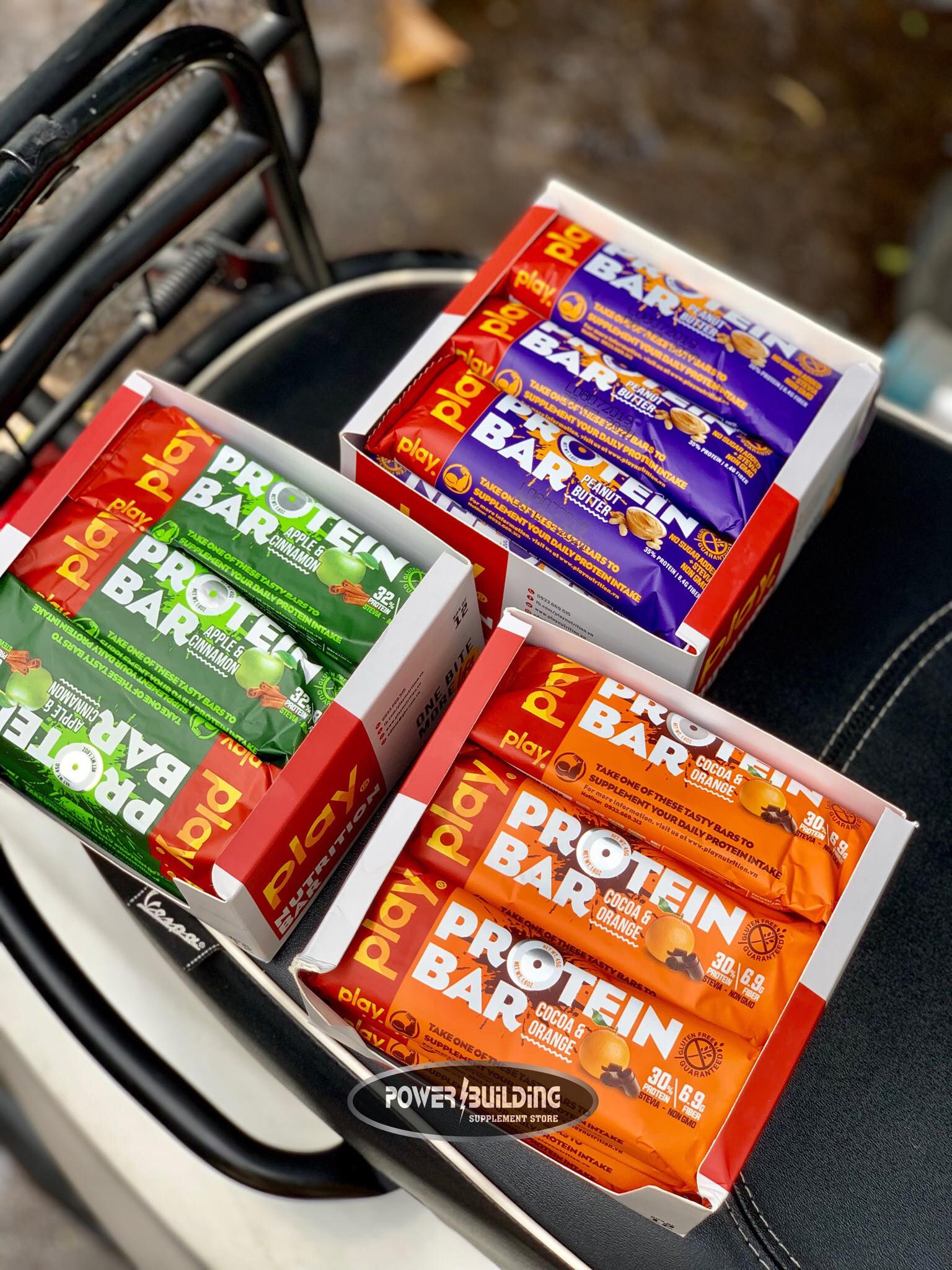 BAR PROTEIN PLAY 60G (12 BAR)