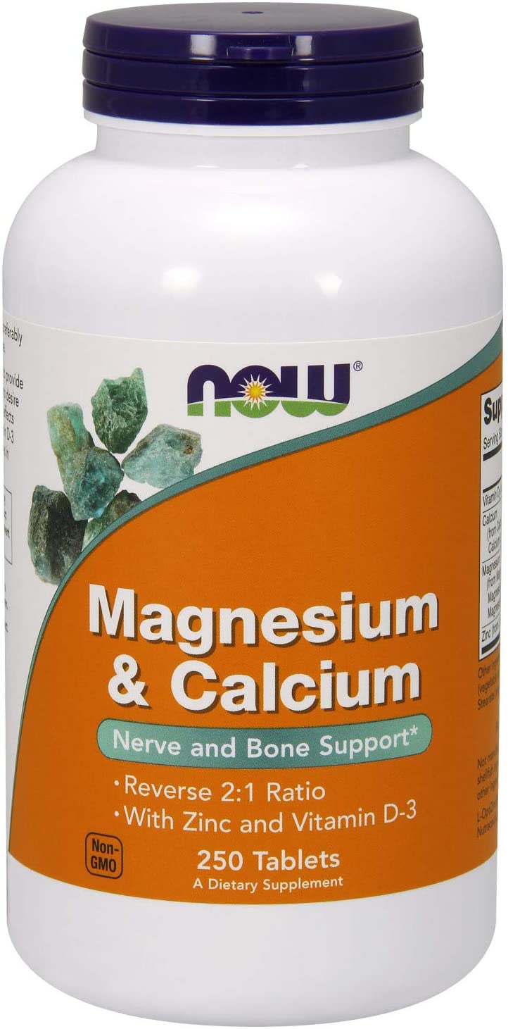 NOW MAGNESIUMM & CALCIUM 250