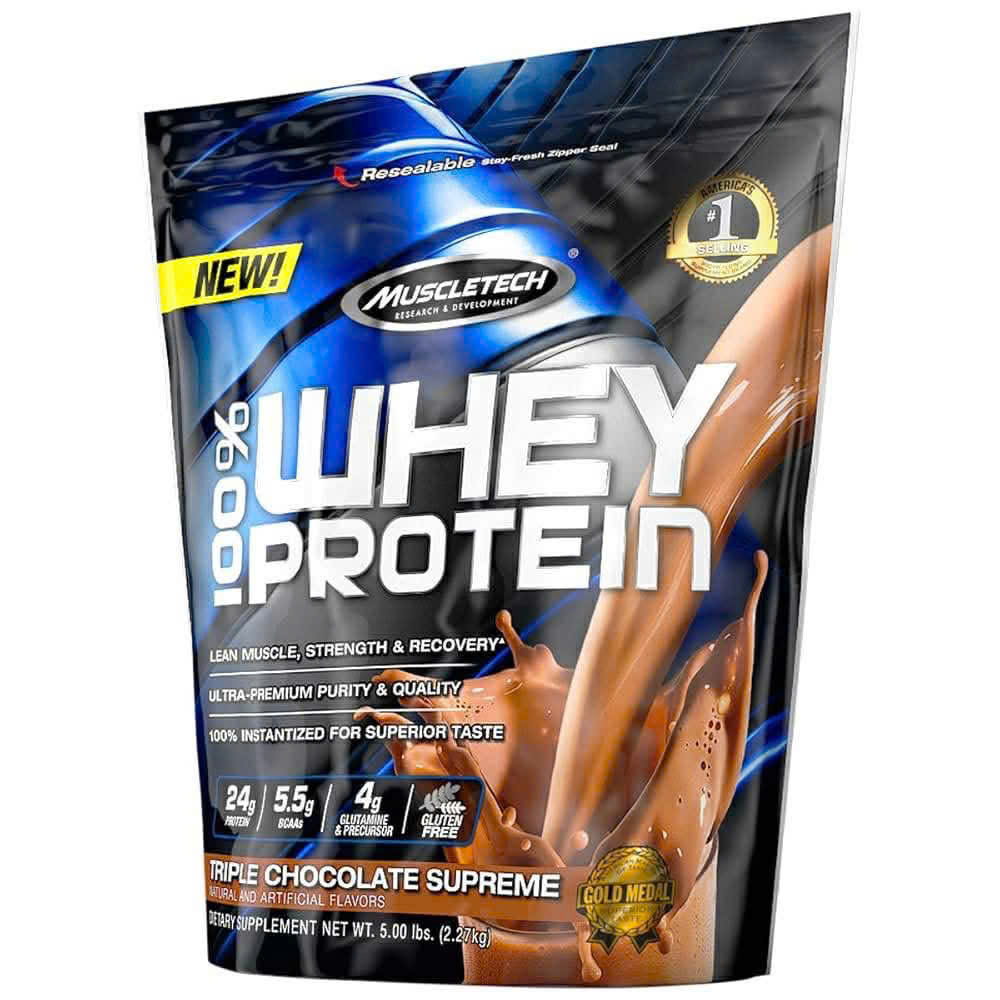 MUSCLETECH WHEY PROTEIN 5LBS ( 56 lần dùng )