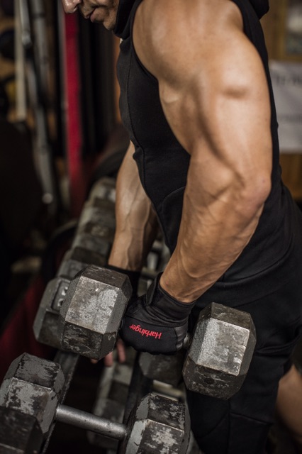 BAO TAY (Harbinger Pro Wristwrap Strength Gloves Black),bao tay tập gym găng tay tập gym găng tay bao tay tập gym