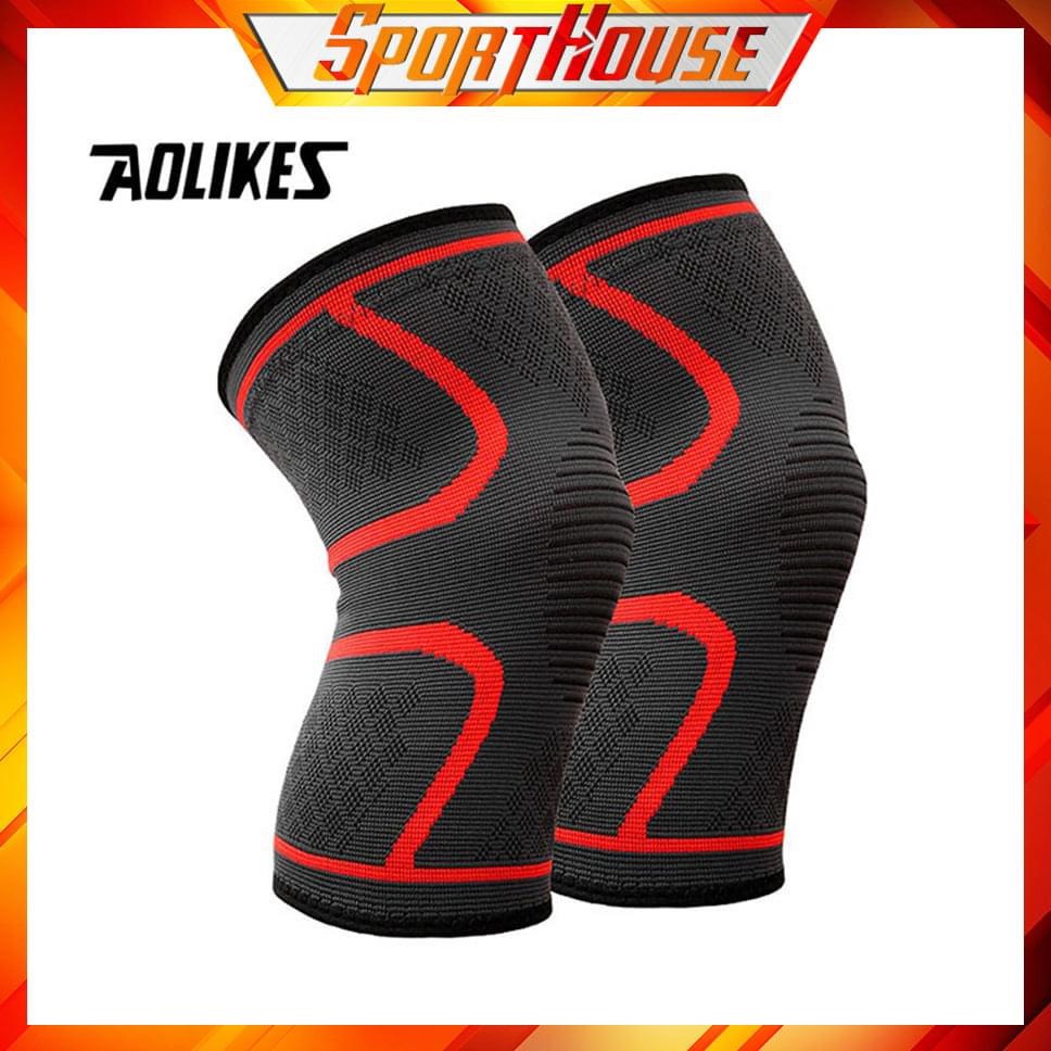 BÓ GỐI THỂ THAO  ( AOLIKES) BẢO VỆ ĐẦU GỐI Băng bảo vệ đầu gối Đai Bảo Vệ Đầu Gối Đai bảo vệ đầu gối Miếng đệm bảo vệ đầu gối khi chơi thể thao Đai quấn bảo vệ khớp gối