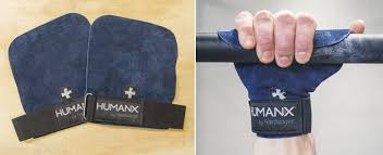 Humanx Pull-Up Grips Blue dây kéo lưng