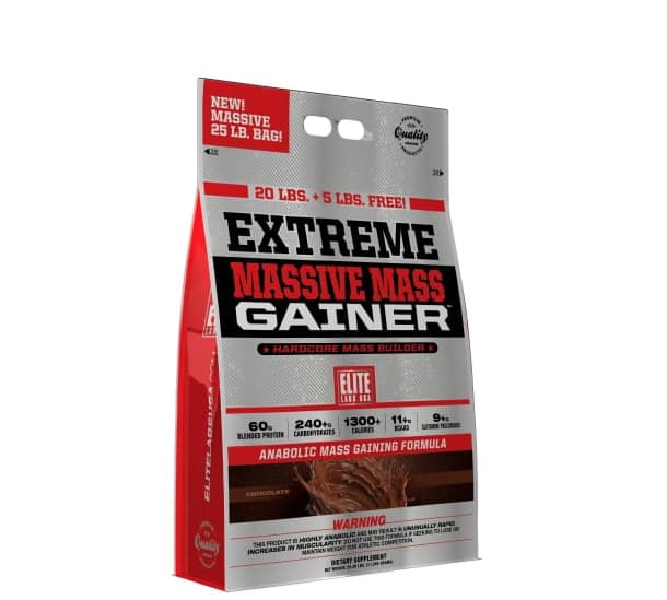 ELITE LABS USA EXTREME MASSIVE MASS GAINER 25LBS