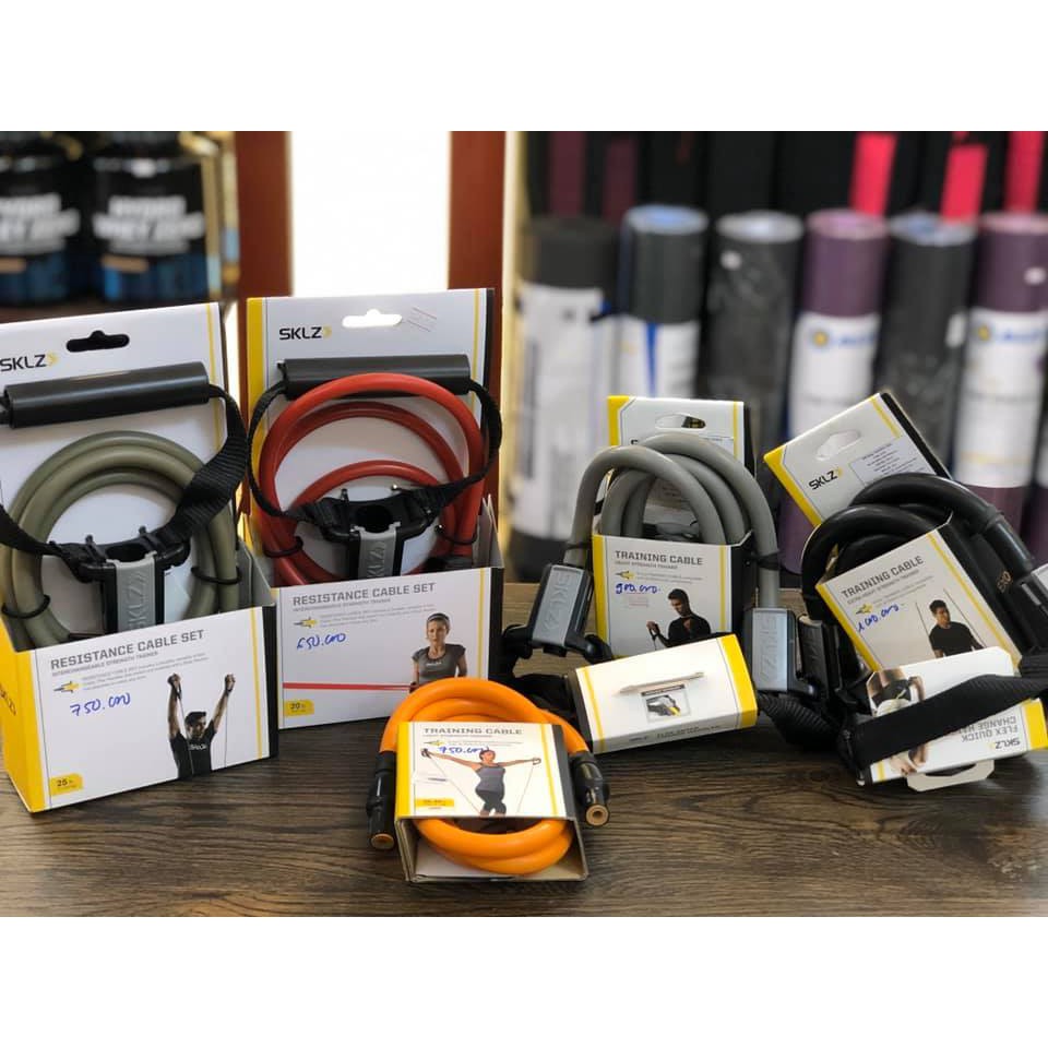 Dây Kháng Lực Tập Gym Có Tay Cầm Training Cable