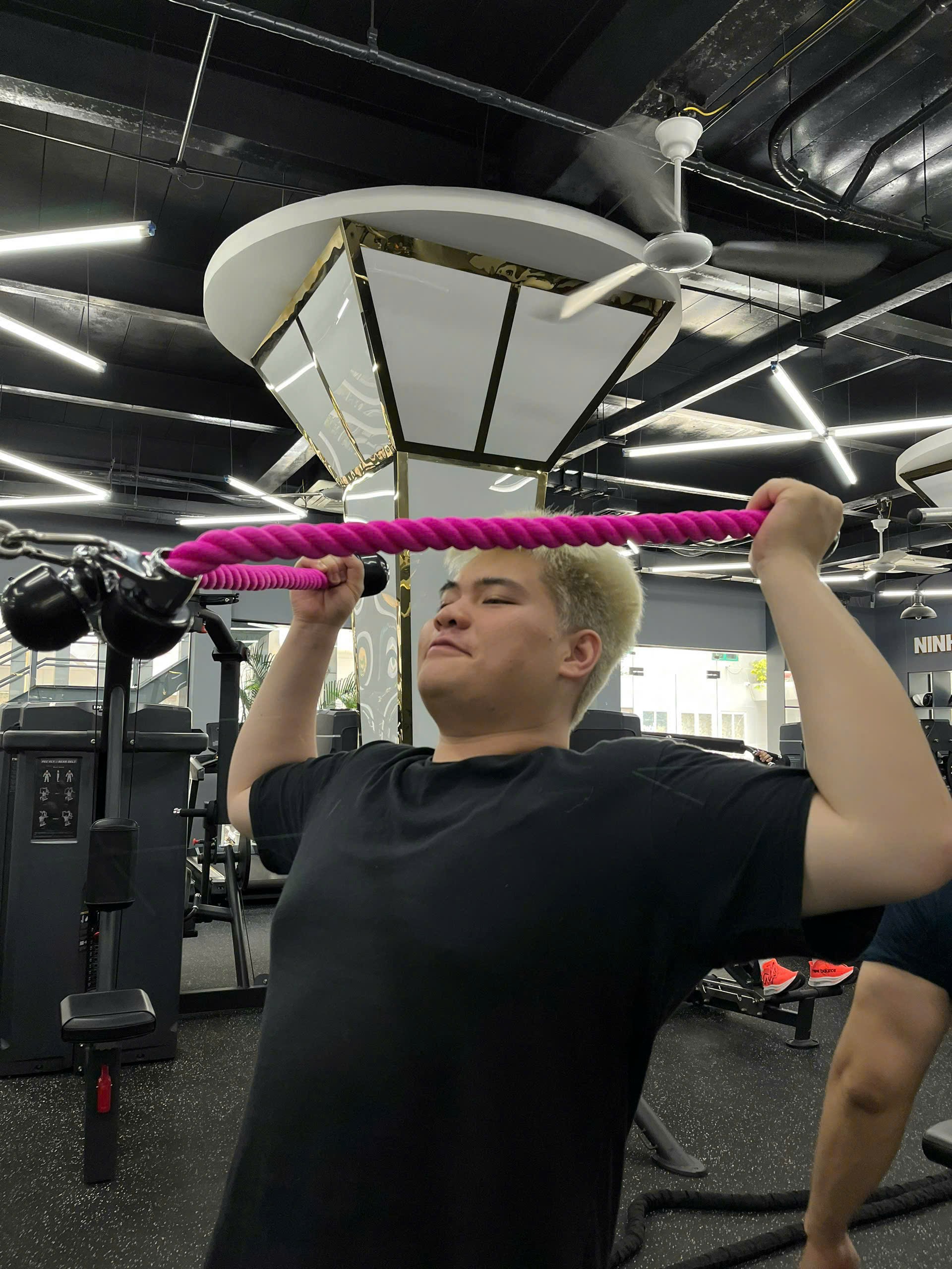 DÂY THỪNG TẬP TAY SAU DÂY KÉO CÁP ( phụ kiện số 4 ) -dây thừng kéo xô -dây thừng tập xô -dây thừng tập tay- sau phụ kiện kéo xô dây đôi tập tay sau dây đôi tập xô tay