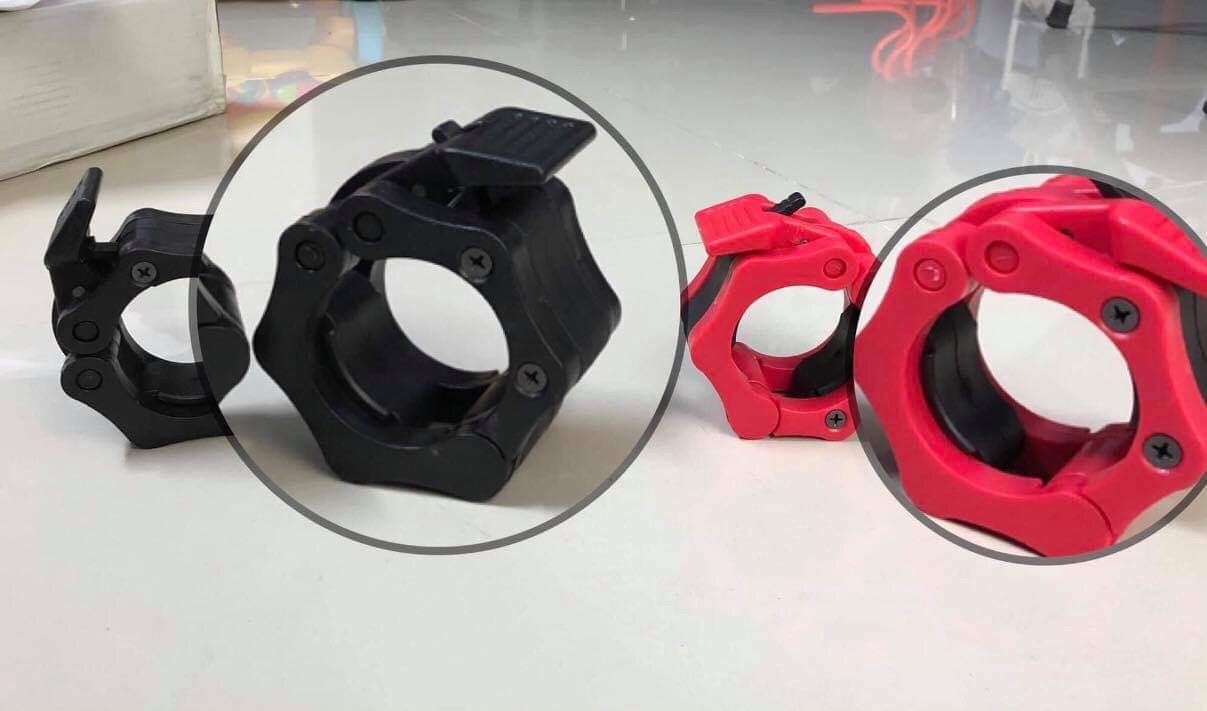 KHOÁ TẠ NHỰA khoá tạ tập gym  PHI 50 CAO CẤP  ( lock collar) Barbell Clamps