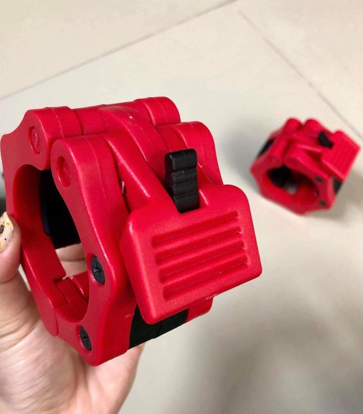 KHOÁ TẠ NHỰA khoá tạ tập gym  PHI 50 CAO CẤP  ( lock collar) Barbell Clamps