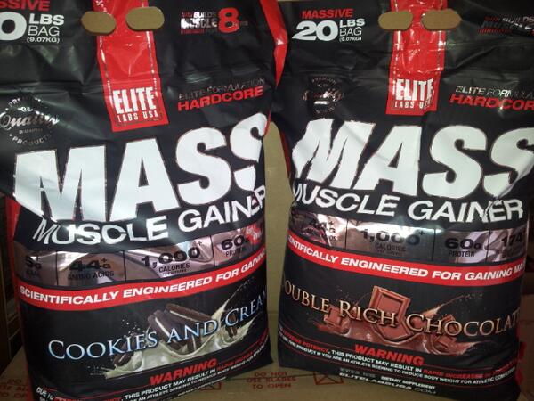 ELITE LABS USA MASS MUSCLE GAINER 20LBS