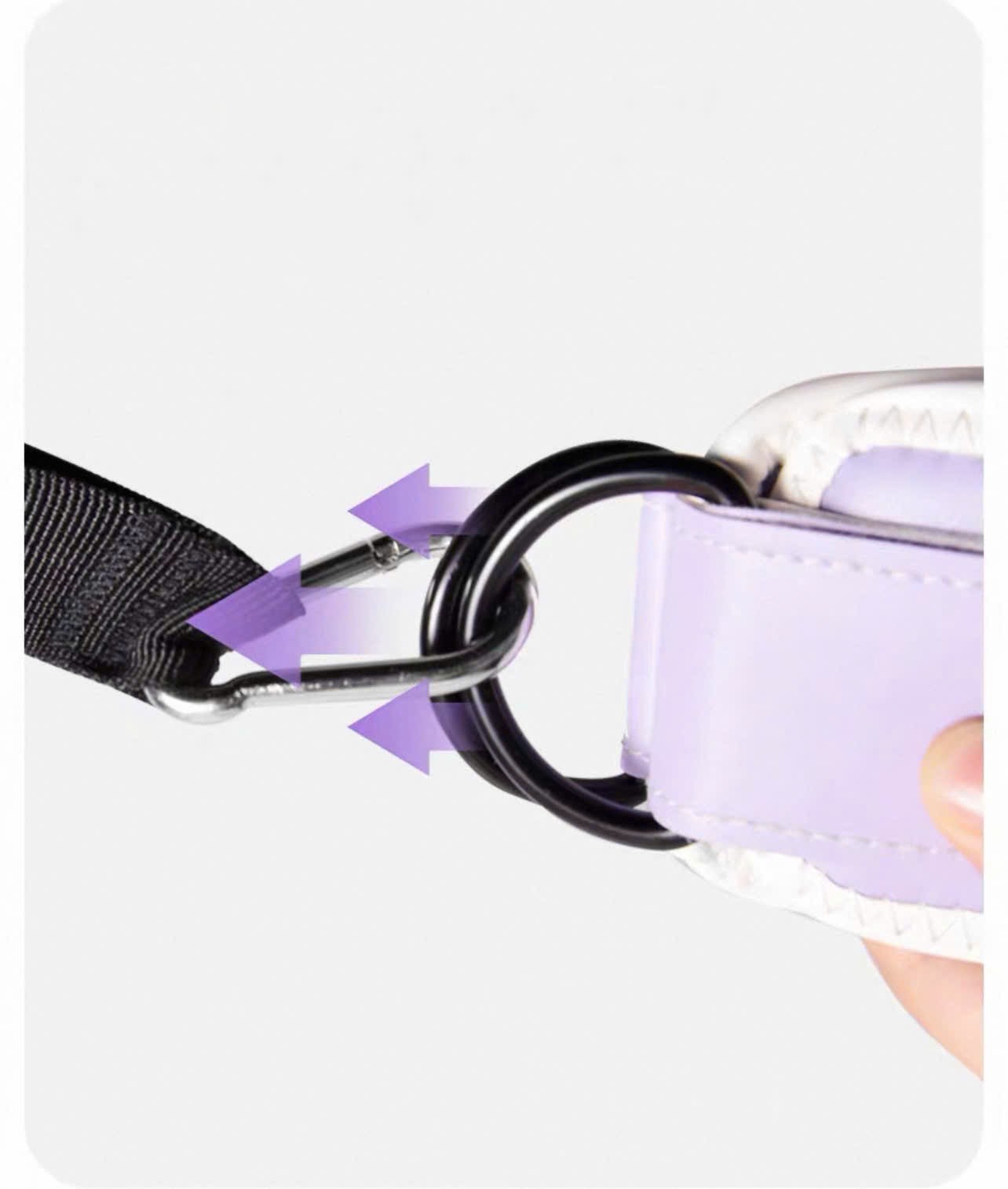 Quấn chân kéo cáp ( loại da mầu hồng và tím ) quấn chân tập mông,quấn cổ chân dây quấn cổ chân hỗ trợ tập mông , dây quấn cổ chân tập gym dây đai đá đùi ,đai quấn cổ chân , dây móc tạ cổ chân tập mông đùi ankle straps gym quấn chân đá mông , quấn cổ chân tập mông