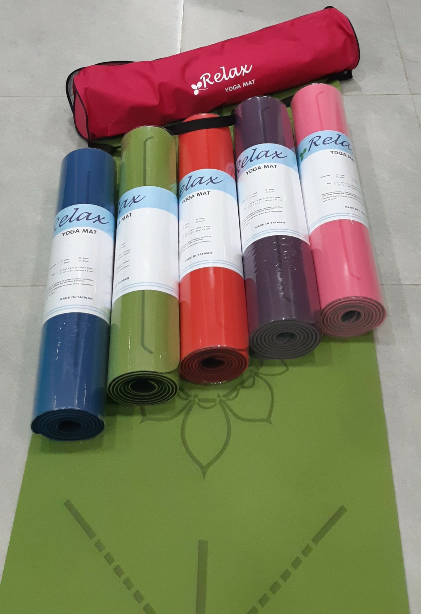 THẢM YOGA 2 lớp (có định tuyến )
