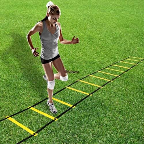 thang dây tập thể lực tốc độ ,bóng đá , boxing, muay, thể dục thể thao Agility Ladder Drill