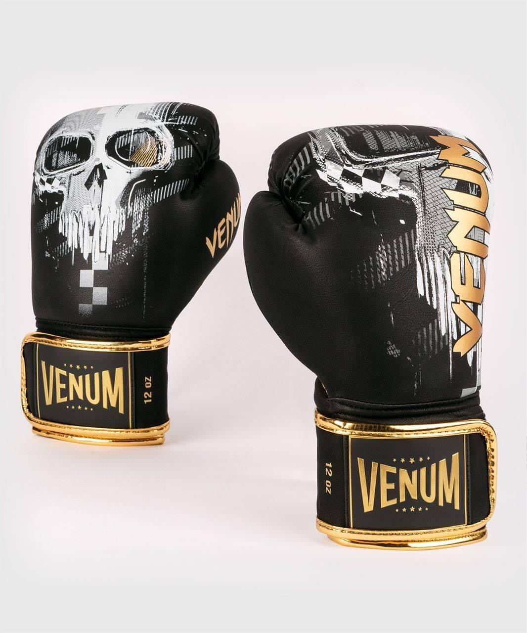 GĂNG VENUM SKULL BOXING GLOVES - BLACK